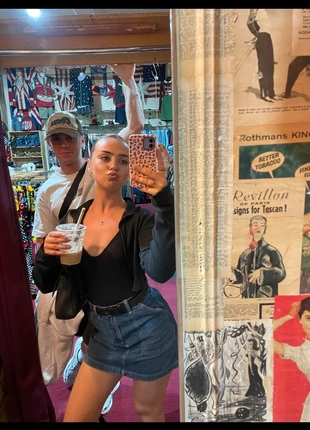 Cute Autumn Blue Denim Skirt, brand: Denim, condition: New without tags, size: S / 36 / 8, €6.00, €7.00 includes Buyer Protection