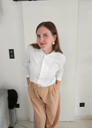 Chemise blanche femme COS – coton stretch – taille S, marca: COS, estado: Bom, tamanho: S / 36 / 8, €17.50, €19.08 inclui Proteção do Comprador