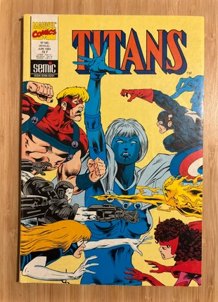 Titans numéro 185 juin 1994, estado: Satisfatório, €6.00, €7.00 inclui Proteção do Comprador