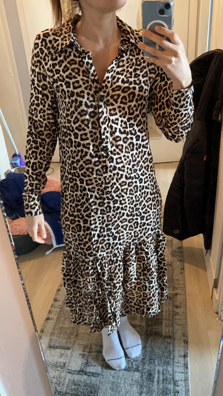 Robe leopard 2024 fluide