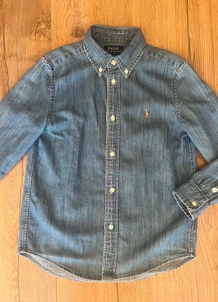 Chemise Denim Ralph Lauren, marca: Polo Ralph Lauren, estado: Muy bueno, tamaño: 7 años / 122 cm, 35,00 €, 37,45 € Protección al comprador incluida