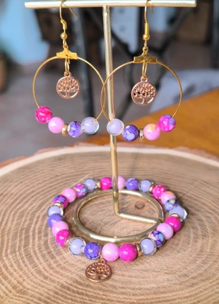 Parures de bijoux boucles et bracelet arbre de vie, marke: aucune, zustand: Neu, 12,00 €, 13,30 € inklusive Vinted-Käuferschutz