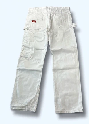 Pantalon rework travail Carpenter dickies blanc #71, marque: Dickies, état: Bon état, taille: W38 | FR 48, 10,00 €, 11,20 € Protection acheteurs (Pro) incluse