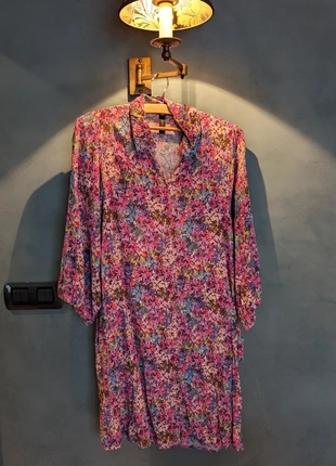 Zomerjurk met bloemenprint YAS, brand: YAS, condition: Very good, size: M / 38 / 10, €10.00, €11.20 includes Buyer Protection