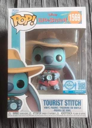 Funko Pop Tourist Stitch 1569, marque: Funko, état: Très bon état, taille: Taille unique, 20,60 €, 22,33 € Protection acheteurs incluse