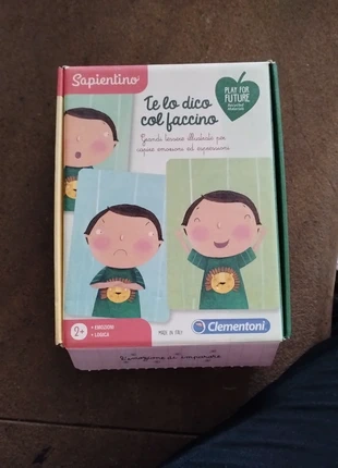 Gioco 2 + Clementoni " te lo dico col faccino", marke: Clementoni, zustand: Sehr gut, größe: 24–36 Monate / 92, 3,50 €, 4,38 € inklusive Vinted-Käuferschutz