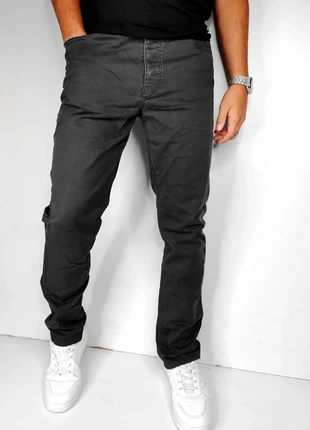 Jean droit gris foncé H&M T.44, marque: H&M, état: Très bon état, taille: XL, 15,00 €, 16,45 € Protection acheteurs (Pro) incluse