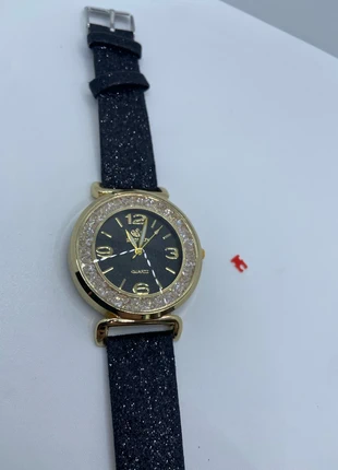 Black And Gold Gliter Watch with battery, condition: New without tags, size: One size, £5.00, £5.95 includes Buyer Protection Pro