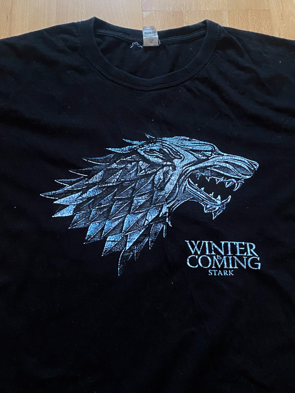 Game of Thrones Shirt Tshirt GOT Winter Is Coming Original 2