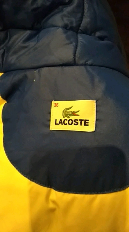 Doudoune sans manches lacoste Vinted