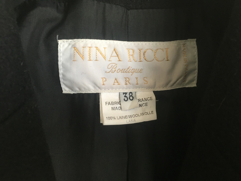 Manteau Nina Ricci vintage 4