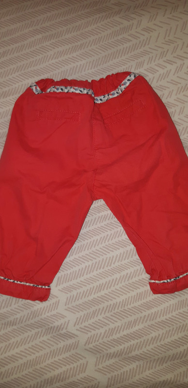 Pantalon rouge Obaibi  2