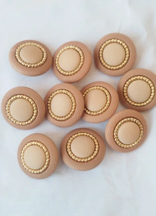 4 bottoni gioiello vintage beige 2,2 cm, marke: Bottoni gioiello vintage, zustand: Neu, 4,00 €, 4,90 € inklusive Vinted-Käuferschutz