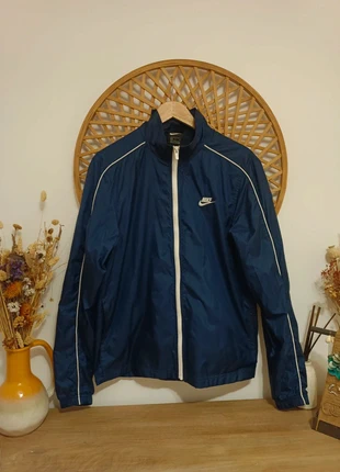 Chaqueta cortavientos Nike azul marino unisex talla M – Windbreaker jacket, marque: Nike, état: Neuf sans étiquette, taille: M, 30,00 €, 32,20 € Protection acheteurs incluse