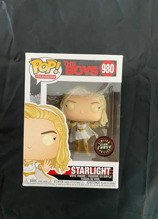 Funko Pop! Starlight - The Boys - Glow Chase Edition #980, marca: Funko Pop, estado: Novo com etiquetas, tamanho: Tamanho único, €50.00, €53.20 inclui Proteção do Comprador