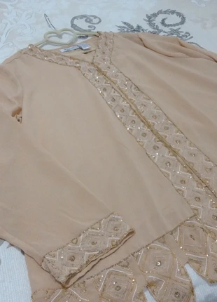 Giacca elegante con perline, marca: Roaman's, estado: Muito bom, tamanho: 5XL / 50 / 22, €35.00, €37.45 inclui Proteção do Comprador