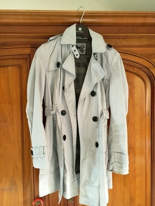 Trench gris clair 1