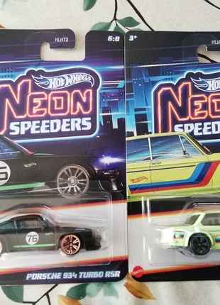 Lot hotwheels Neon Speeders Porsche BMW street racing vintage 1/64, marke: Hot Wheels, zustand: Neu, mit Etikett, größe: Frühchen, bis 44, 17,50 €, 19,08 € inklusive Vinted-Käuferschutz