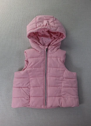 Doudoune rose sans manche - veste matelassée polaire - Taille 9-12 mois, brand: lft, condition: Very good, size: 9-12 months / 74 cm, €5.90, €6.90 includes Buyer Protection