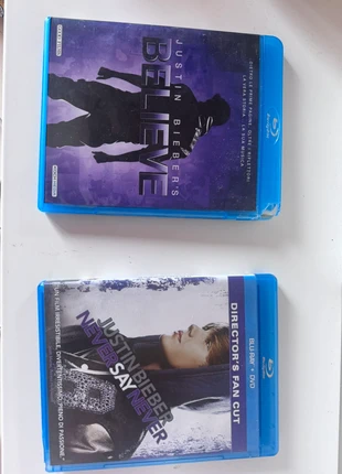 set Justin Bieber Movies - Believe and never say never, estado: Muito bom, €10.00, €11.20 inclui Proteção do Comprador