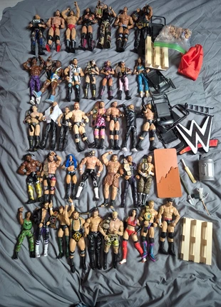 Lot wwe figurine, marque: WWE, état: Très bon état, taille: Taille unique, 650,00 €, 663,00 € Protection acheteurs incluse