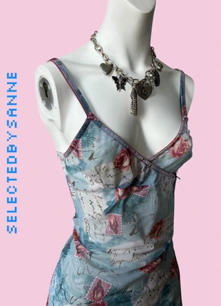Elegant rose patterned mesh dress, marca: Vintage Dressing, estado: Muy bueno, tamaño: S / 36 / 8, 18,99 €, 20,64 € Protección al comprador incluida