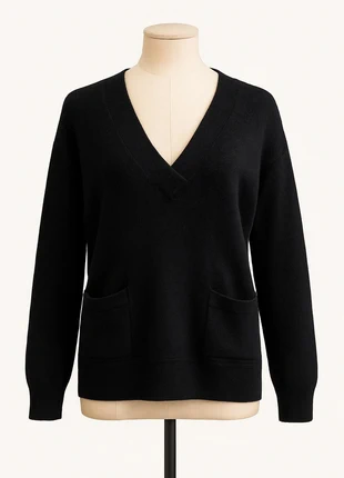 Pull Sézane en Cachemire – Taille S – Noir, brand: Sézane, condition: Very good, size: S / 36 / 8, €39.99, €42.69 includes Buyer Protection