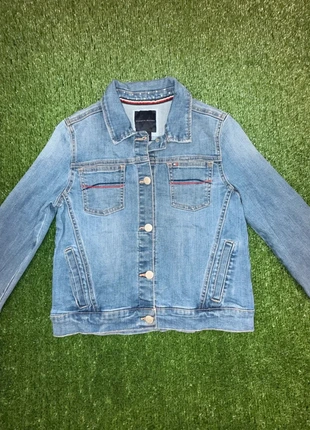 Tommy Hilfiger – Veste en jean bleu – Taille 16 ans / XS femme, brand: Tommy Hilfiger, condizioni: Ottime, taglia: XS / IT 38 / EU 34, €45.00, €47.95 include la Protezione acquisti