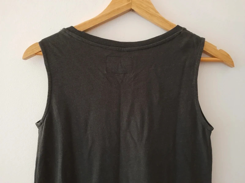 Robe longue en molleton sans manches et col rond Roots - photo numéro 5