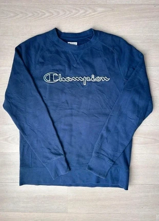 Sweat pull Champion bleu taille S (taille estimée avec mesures : L) très bon état, marca: Champion, estado: Muy bueno, tamaño: S, 24,99 €, 26,94 € Protección al comprador incluida