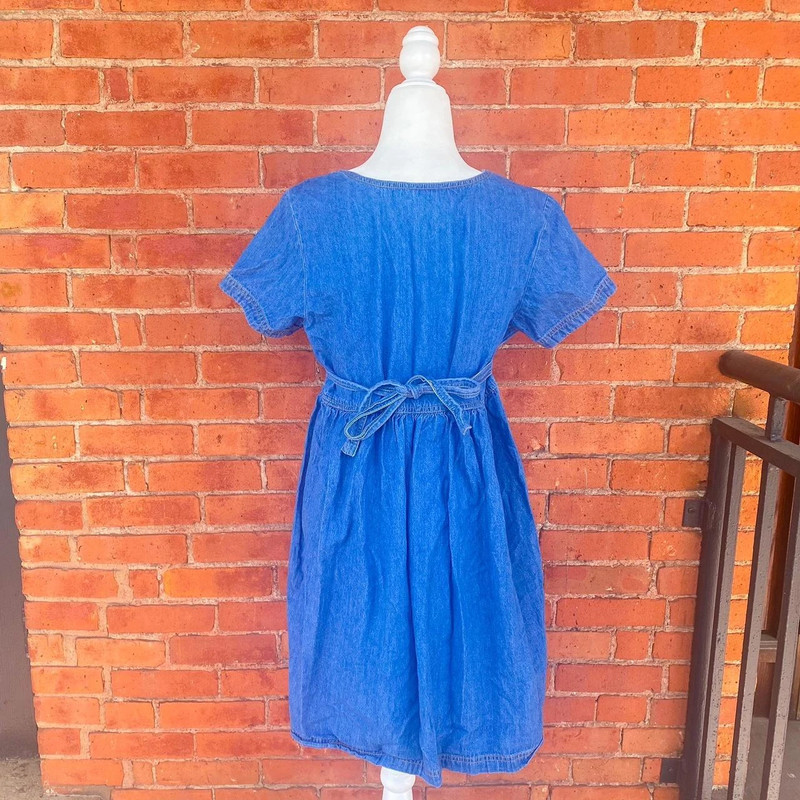 Denim babydoll dress 3