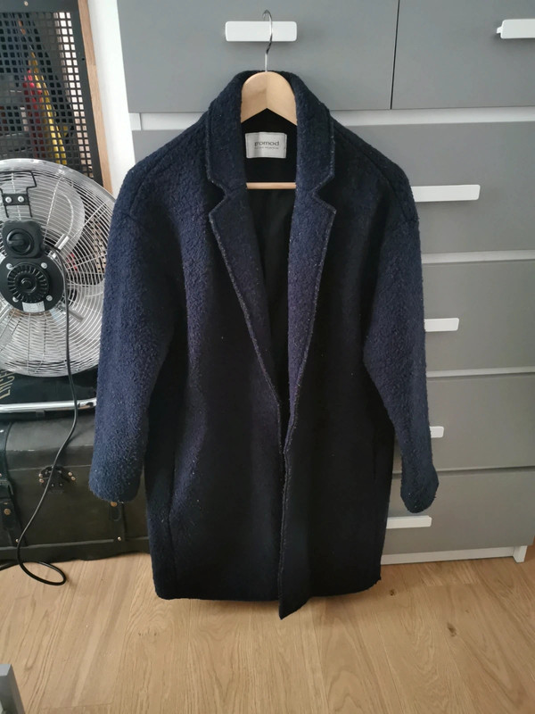 promod manteau bleu