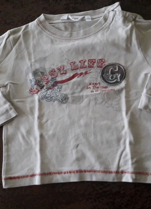 Tee shirt manche longue, brand: Kid Kanai, condition: Very good, size: 12-18 months / 80 cm, €1.50, €2.28 includes Buyer Protection