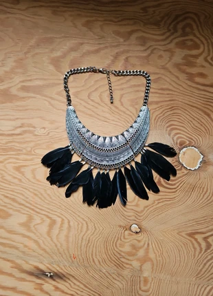 Collier plumes, merk: sansnom., staat: Goed, € 3,00, € 3,85 inclusief Kopersbescherming