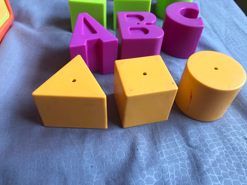Cube de tri / cube d'activité / cube bébé / cube formes