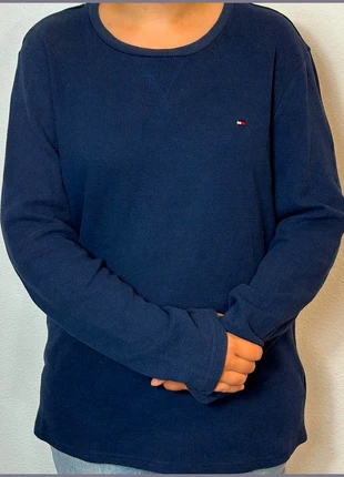 Sweat/Pull  Tommy Hilfiger Bleu marine /  Col rond / Logo brodé / Taille M Homme, marque: Tommy Hilfiger, état: Très bon état, taille: M, 23,00 €, 24,85 € Protection acheteurs incluse