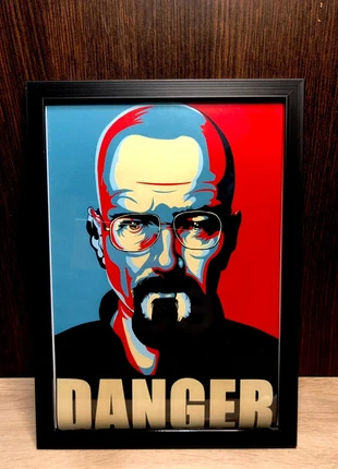 Poster Breaking Bad Walter White vintage, brand: Breaking Bad, condition: New without tags, €8.00, €9.10 includes Buyer Protection