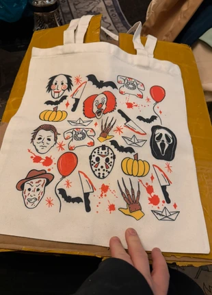 Horror tote bag, brand: horror, condition: New without tags, £6.00, £7.00 includes Buyer Protection