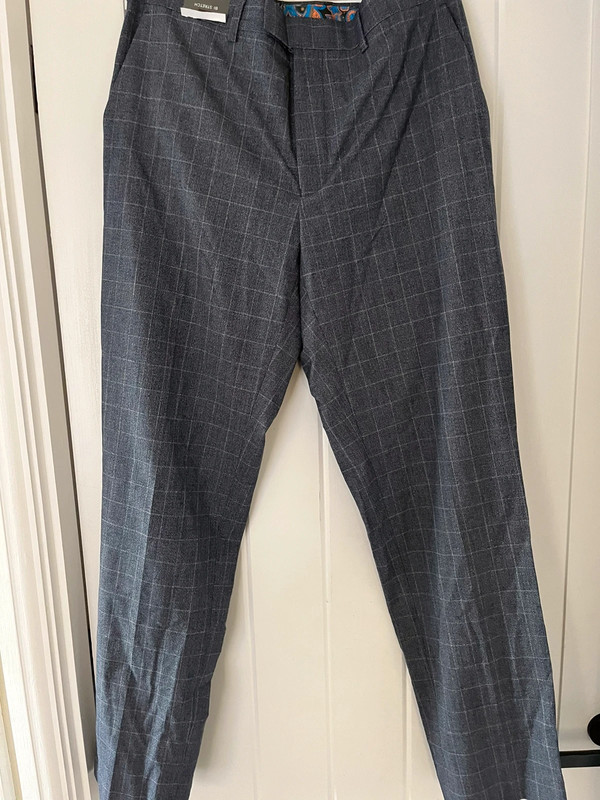 Marks and Spencer blue patterned trousers - Vinted