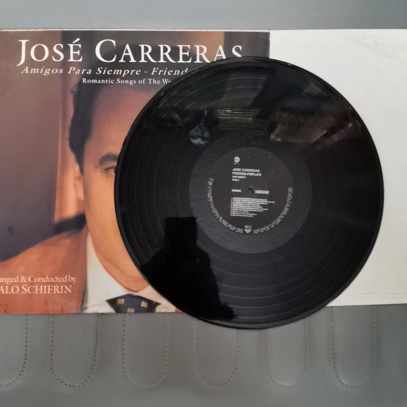 LP Vinil José Carreras - Amigos para Siempre 3