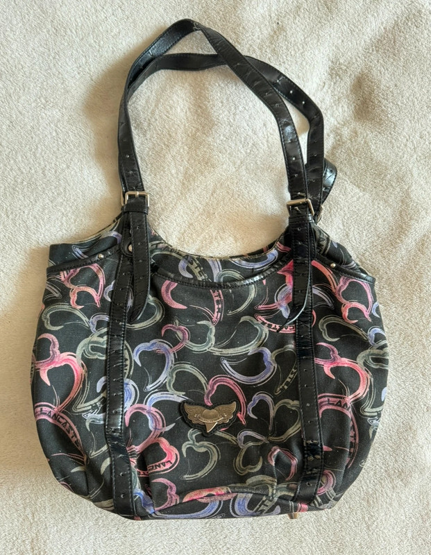 sac vintage avec motifs années 2000 1