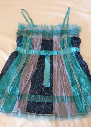 Bustier à bretelles turquoise, merk: Ashwi, staat: Nieuw zonder prijskaartje, maat: S / 36 / 8, € 15,00, € 16,45 inclusief Kopersbescherming