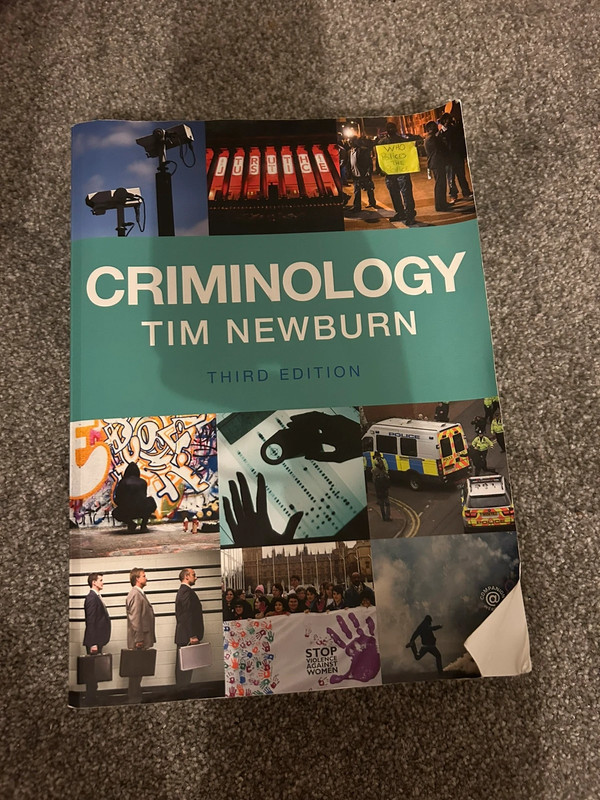 Tim Newburn criminology book 1