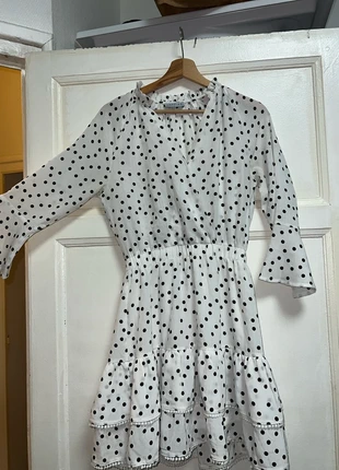 Robe manche longue, staat: Heel goed, maat: S / 36 / 8, € 3,00, € 3,85 inclusief Kopersbescherming