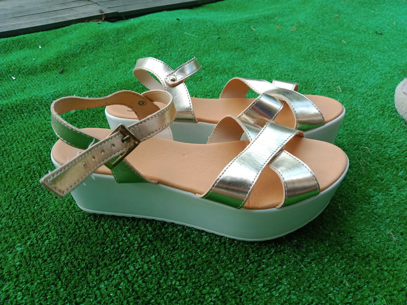 La halle sandales compensées cheap