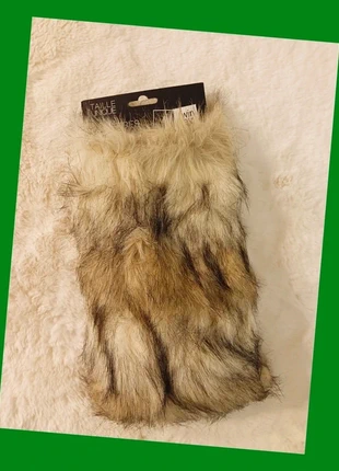 Guêtres Jambières Beige Neuves en fausse fourrure, brand: Twinday, condizioni: Nuovo senza cartellino, €4.00, €4.90 include la Protezione acquisti