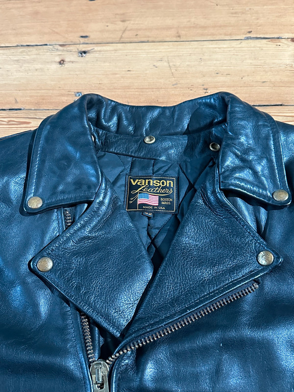 Vintage Vanson CHP Leather Jacket  2