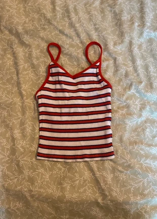 Top rayer, marque: New Yorker, état: Très bon état, taille: XXS / 32 / 4, 2,00 €, 2,80 € Protection acheteurs incluse