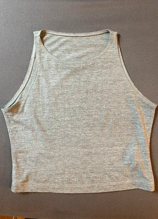 Graues American Apparel Crop Top, brand: American Apparel, condizioni: Ottime, taglia: M / IT 42 / EU 38, €2.00, €2.80 include la Protezione acquisti