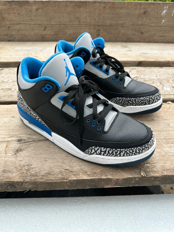 Air Jordan 3 Retro Sport Blue 2014 UK10.5 Vinted